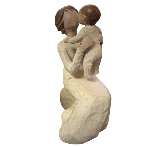 Williow Tree Figurines Set of 2 Grandmother Lordi 2001 & Sign For Love 2003 READ - Picture 2 of 10